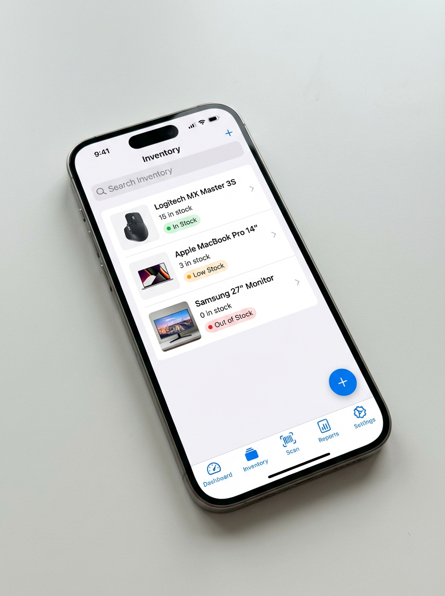 FreshTally on mobile device